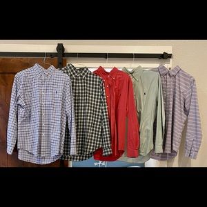 5 Men’s Polo Ralph Lauren Size L Shirts